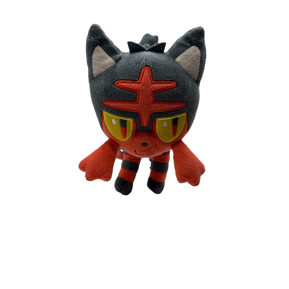 Pokemon TOMY Nintendo Center Sun &‎ Moon LITTEN Stuffed Animal Plush Cat